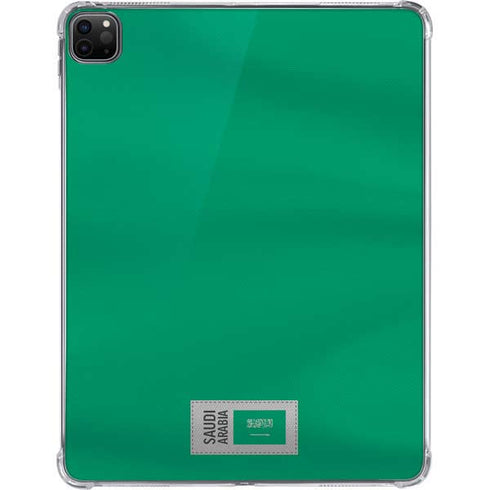 Saudi Arabia Soccer Flag iPad Pro 11in (2024) Clear Case